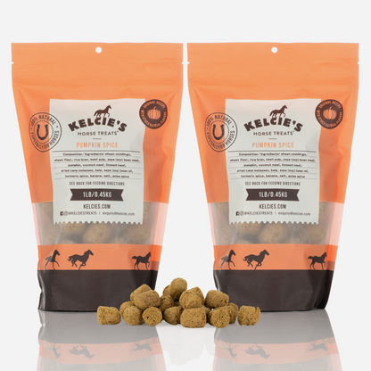 Kelcie’s Pumpkin Spice Horse Treats